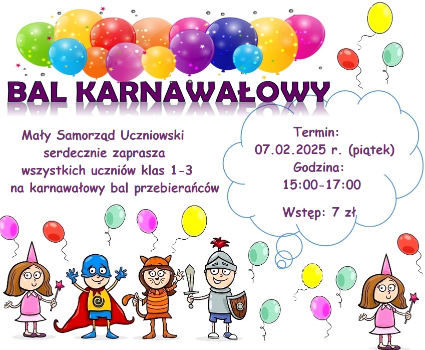 Karnawałowy Bal Przebierańców